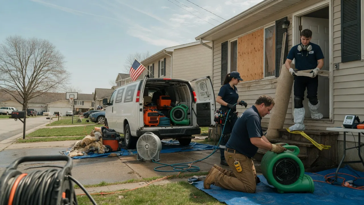 Water Damage Restoration in Mapleton, IA near me